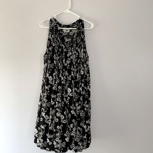 Sleeveless Flowy Floral Dress